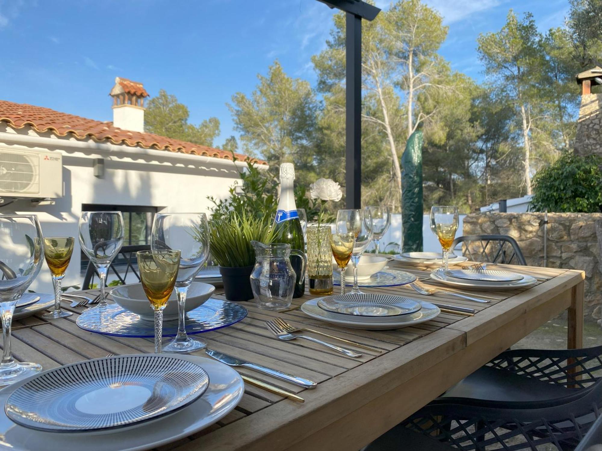 Villa Avril Piscina Privada Y Amplias Terrazas Olivella エクステリア 写真