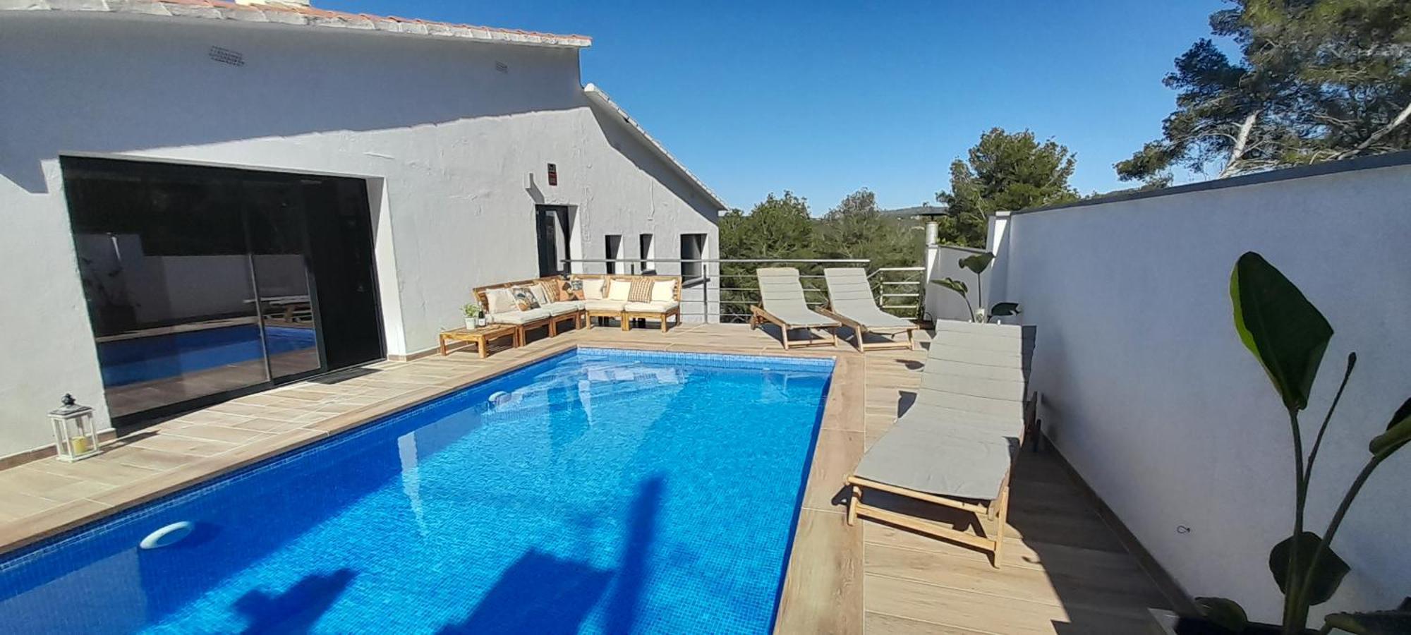Villa Avril Piscina Privada Y Amplias Terrazas Olivella エクステリア 写真