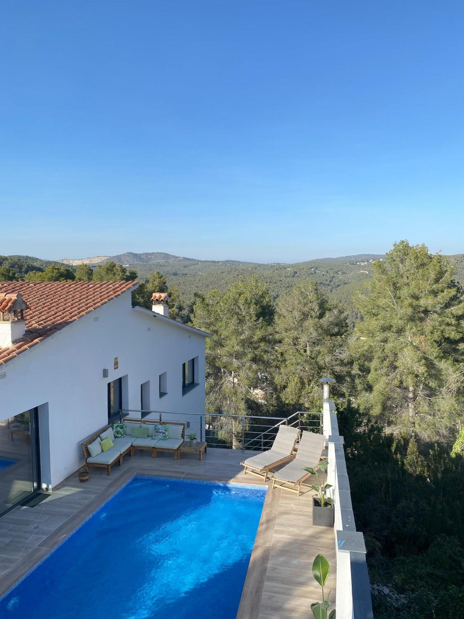 Villa Avril Piscina Privada Y Amplias Terrazas Olivella エクステリア 写真