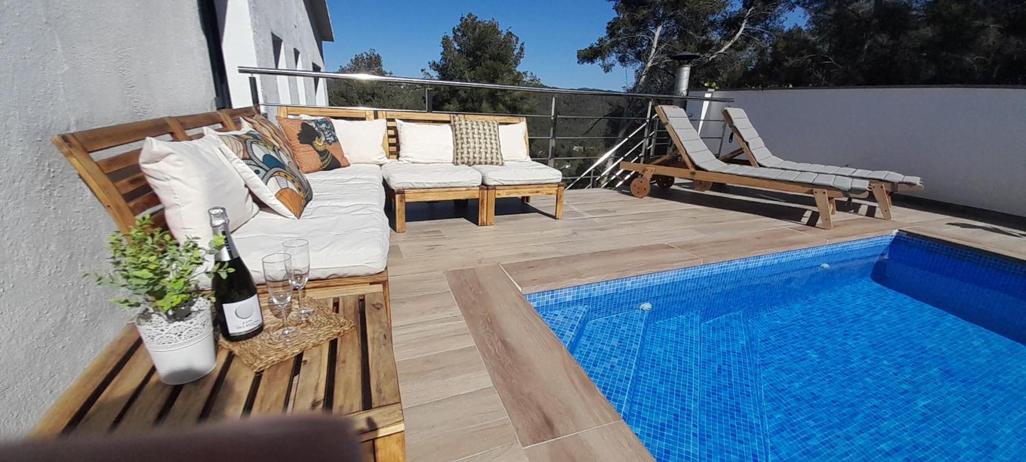 Villa Avril Piscina Privada Y Amplias Terrazas Olivella エクステリア 写真